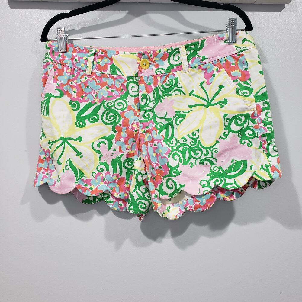 Lilly Pulitzer Mariposa Buttercup Shorts 6